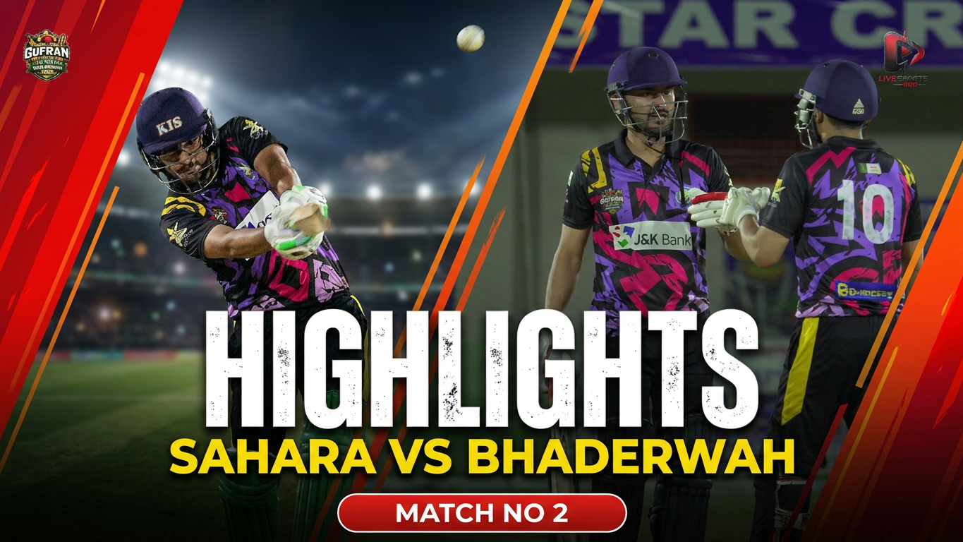 Sahara CC 🆚 Bhaderwah CC