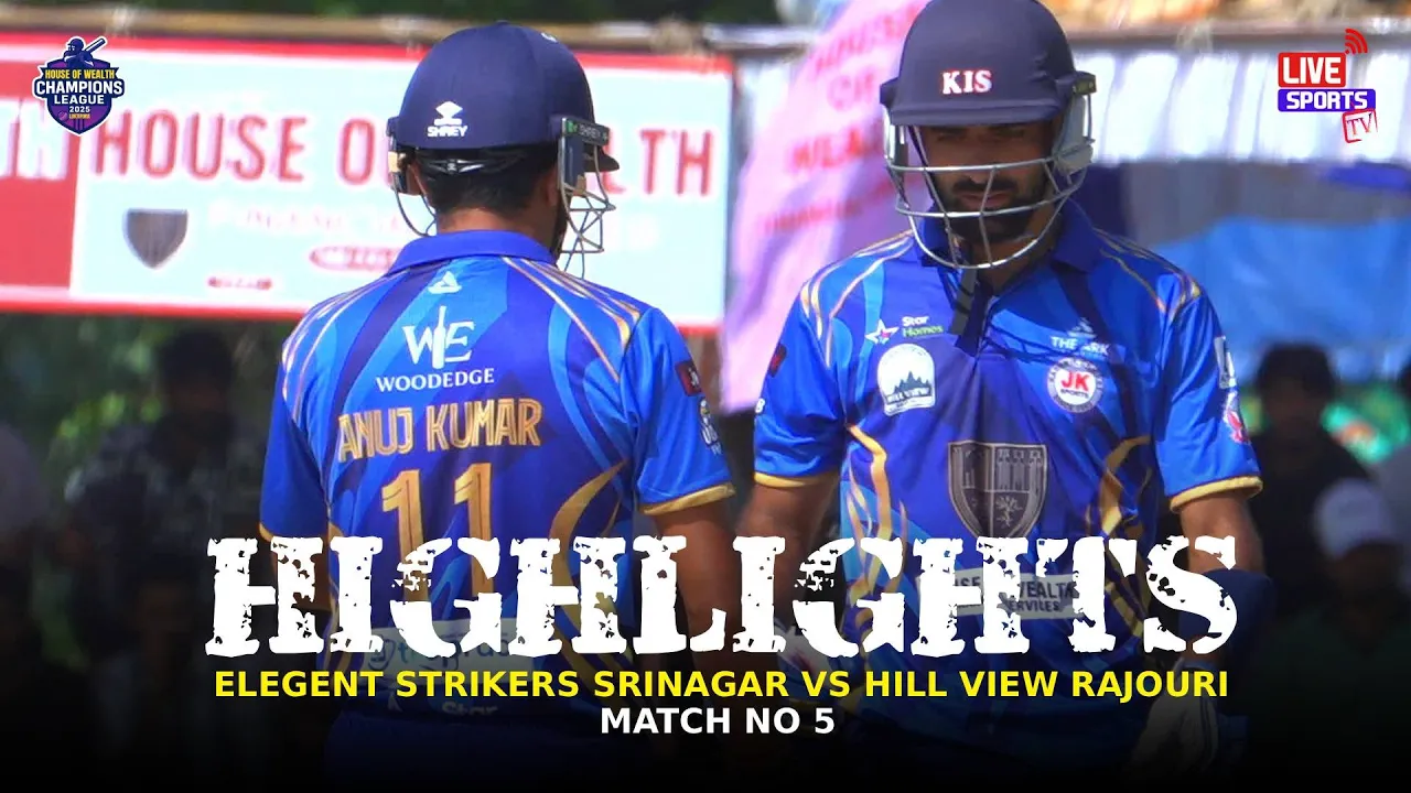 Hill View vs Elegant Strikers